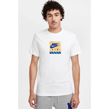 Nike Sportswear Oc Lbr Pack 2 Gift Box Print Tee Erkek Tişört Beyaz