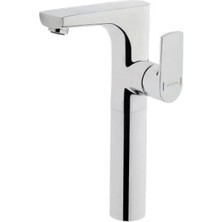 Vitra Sento A42523 Lavabo Bataryası - Yandan (Yüksek) Krom