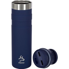 Comfort Therm Paslanmaz Çelik Lacivert Termos Bardak, Mug 600ML