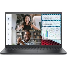 Dell Vostro 3520 Intel Core I5-1235U 8 GB 512 GB SSD Freedos 15.6" Fhd Taşınabilir Bilgisayar N1611PVNB3520U