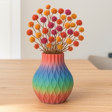 Çok Renkli Dekoratif Vazo Modern Tasarım | Kabuk Factory Tasarımı