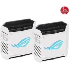 Asus Rog Rapture  Gt6(W-2-Pk) AX10000 Router Beyaz