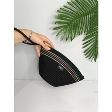 Veronicaart Renkli Makyaj Çantası, Clutch El Çantası , Polyester Tress Çanta