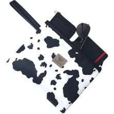 Wallery Bags Fermuarlı, Bileklik Askılı, Çok Amaçlı Çanta El Portföyü & Clutch Çanta