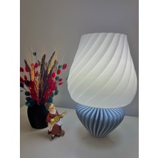 Modern Şarjlı Spiral Abajur