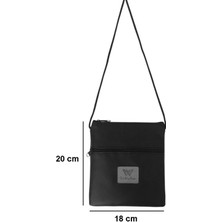 Wallery Bags Omuz Askılı, Fermuarlı Heybe Çanta & Omuz Çantası