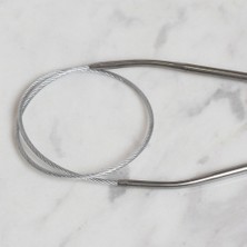 ForWhat Dikiş Atölyesi Için 40CM 3mm Çelik Misinalı Şiş