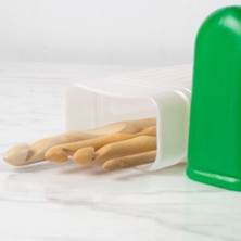 Büro Ev Ofis Hobi Dikiş Atölyesi Için 20CM Koyu Yeşil Tığ Kutusu