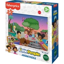 Fisher Price Little People Lisanslı Puzzle 50 Parça