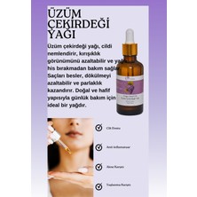 Üzüm Çekirdeği Yağı 50 ml Doğal ve Soğuk Sıkım