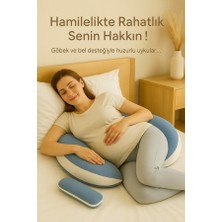 Lucky Day Hamile Uyku Destek Yastığı, Çok Fonksiyonlu Hamile Yastığı