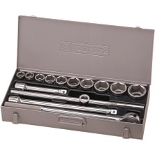 Izeltaş 3/4''altı Köşe Lokma Anahtar Takımı 14 Parça 1119006114