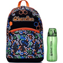 United Colors Of Benetton Renkli Erkek Çocuk Okul Çanta Seti Ergonomik Tasarım ve Şık Görünüm