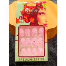 Monalisa Home Lüks Simli Figürlü Takma Tırnak