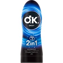 Okey Kayganlaştırıcıı Jel 2in1 Aromasız 200 ml
