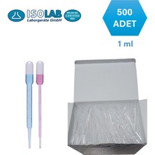 Plastik Damlalık Pastörpipet 1 ml -- 5000 Adet (10 Kutu)