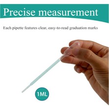 Plastik Damlalık Pastör Pipet  1 ml - 500 Adet / Kutu