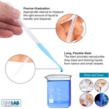 Pastör Pipet Plastik Damlalık -- 1 ml -- 500 Adet/ Kutu --Polietilen
