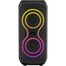 Sunix 16W 2400 Mah 2x4 Inç Bass Mikrofonlu Bluetooth Hoparlör BTS-460