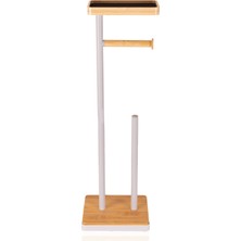 The Mia Tepsili Tuvalet Kağıdı Standı Gri GLV0758