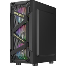 Vegax 4 Adet Rgb Fanlı Atx Tuştan Değişen Boş Bilgisayar Kasası