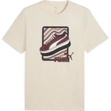 Puma Graphıc Erkek Bej Tişört 68803387