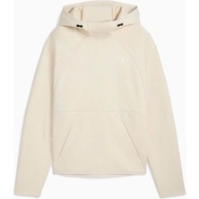 Puma Evostrıpe Comfort Hoodie Kadın Bej Sweatshirt 68814087