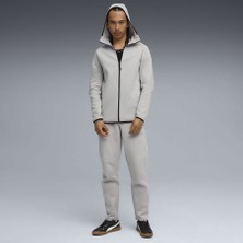 Puma Evostripe Erkek Gri Kapüşonlu Ceket