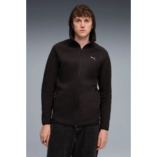 Puma Hoodie Evostripe Erkek Siyah Kapüşonlu Ceket