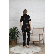 Bayan 5 Düğme Pijama Takımı