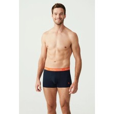 U.S. Polo Assn. Erkek Lacivert 3'lü Boxer