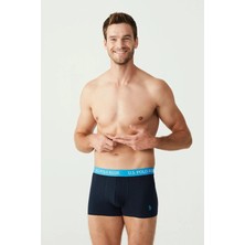 U.S. Polo Assn. Erkek Lacivert 3'lü Boxer