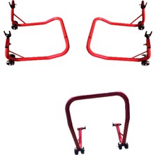 Motosiklet Kaldırma Sehpası Kırmızı