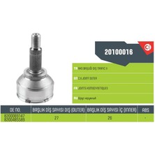 ANKA20100016 - Aks Kafası Trafıc Iı 1.9 2.0 01> Dış Freze 27-Iç Freze 26