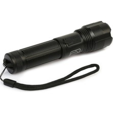 Harmony Aura PS-1600 Süper Parlak LED Zoomlu 5 Mod Su Geçirmez Profesyonel Kamp Bekçi Avcı Feneri