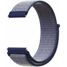 Amazfit Active ile Uyumlu Kordon Cırt Cırtlı Spor Kumaş Kayış