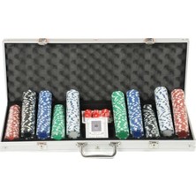 Mobee Profesyonel Poker Fişi Çantalı 500’LÜ