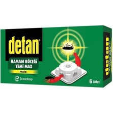 Detan Hamam Böceği Max 6 Adet Granül Etkili Pratik Ürün Hızlı Sonuç Sağlar
