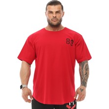 Big Sam Oversize T-Shirt Rag Top Antrenman Üstü Big Sam 3340