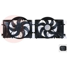 VEKA-25-2811 - Fan Motoru Davlumbazlı Teklı (440W) Mercedes C Serısı (W203) C 180 - C 200 - C 200 Cdı - C 220 Cdı - C 230 - C 240 - C 270 Cdı - C 320 2000-2006/ Clk (C209) 200 - 240 - 270 Cdı