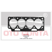 CONTA40113006 - Silindir Kapak Contası 1 Delık 1.75MM R19 Express Clıo Megane
