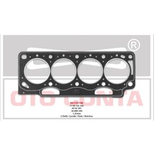 CONTA40152106 - Silindir Kapak Contası 2 Delık 1.35 Laguna Megane Scenıc 1.9 F9Q 97>01