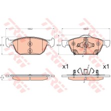 TRW-GDB3600 - Disk Balata Ön Honda Cıvıc Ix Cıvıc Ix Tourer