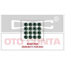 CONTA42427426 - Subap Lastiği 16 Adet Vıton 6mm Doblo Albea Palıo 1.3 Mtj 16V