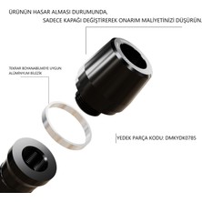 Dmk - Cb 650R / Cbr 650R E Clutch Koruma ( Protector Frame Slıder ) (Gümüş)