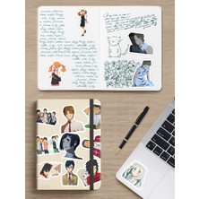 Zipzap Anohana (Ano Hi Mita Hana No Namae O Bokutachi Wa Mada Shiranai ) Anime Telefon Laptop Bullet Journal Yapışkanlı Folyo Sticker Paketi