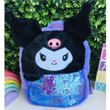 Kuromi ve My Melody Sırt Çantası Pullu