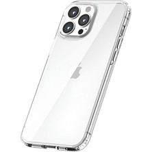 Sunix Iphone 13 Promax Uyumlu Tıpalı Silikon Şeffaf Kılıf A+++ Kalite