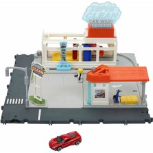 Matchbox Aksiyon Sürücüleri Süper Oto Yıkama Oyun Seti, 3 yaş ve üzeri, HNJ54