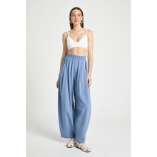 Minaaise Aubrey Keten Pantolon İndigo